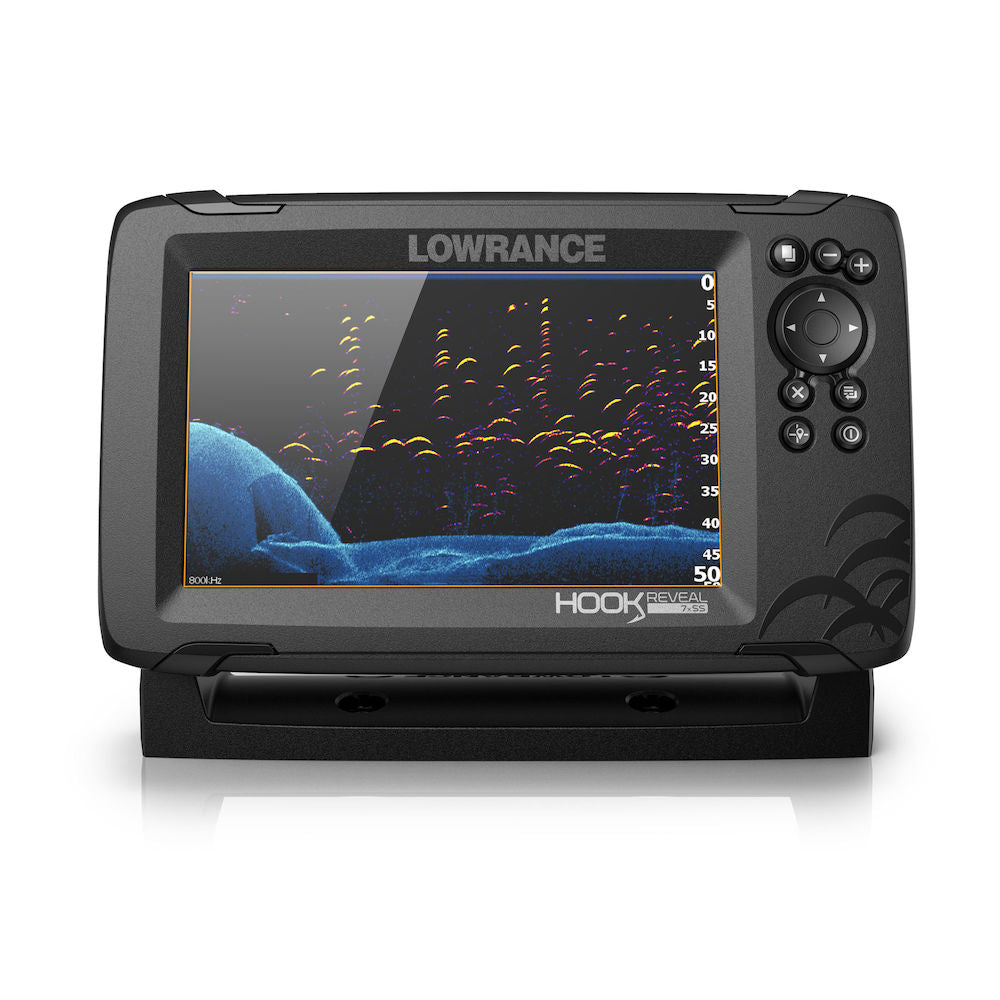 Lowrance Hook Reveal 7 Fish Finder Combo with Splitshot Transducer AUS/NZ Map