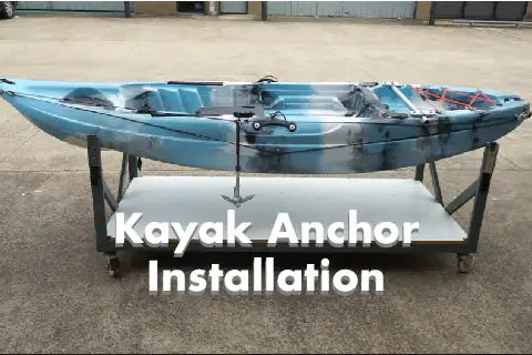 How to install Blackhawk Anchor system on kayak