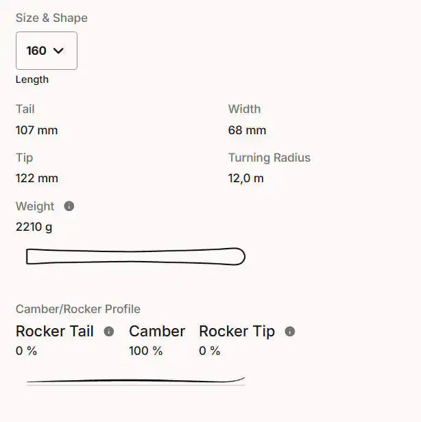 HEAD Worldcup Rebels e-SL Racing Ski