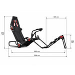 Next Level Racing F-GT Lite Foldable Simulator Cockpit