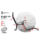 Next Level Racing F-GT Lite Foldable Simulator Cockpit