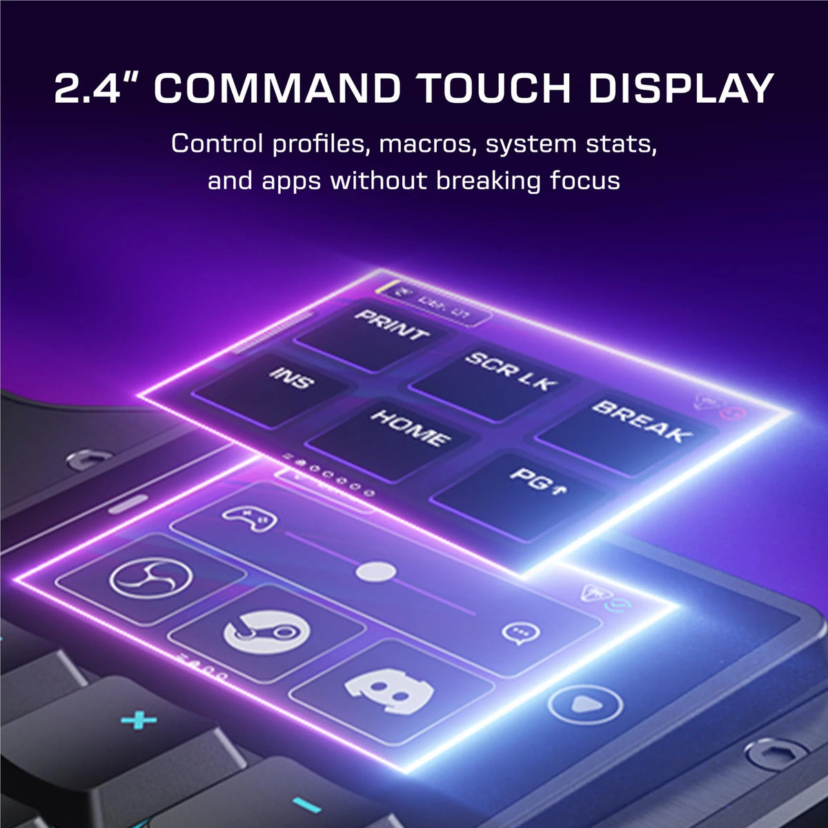 Turtle Beach Command Series KB5 Wired Full Size Mechanical Keyboard