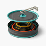 Sea to Summit FRONTIER UL COLLAPSIBLE POT COOK SET - [5 PIECE] 2.2L POT - Blackhawk International