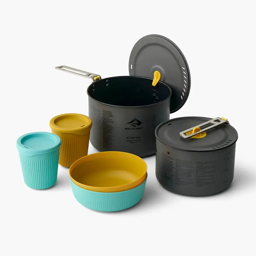 Sea to Summit FRONTIER UL TWO POT COOK SET - [6 PIECE] - Blackhawk International