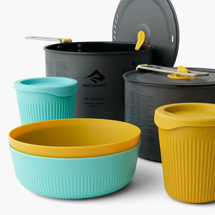 Sea to Summit FRONTIER UL TWO POT COOK SET - [6 PIECE] - Blackhawk International