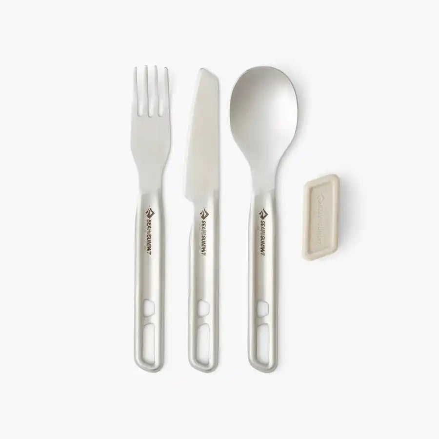 Sea To Summit Detour Stainless Steel Cutlery Set - 3Pcs - Blackhawk International