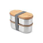 BLACK+BLUM Stainless Steel Bento Box 2x0.5L - Blackhawk International