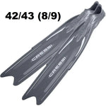 Cressi Gara Professional Free Dive LD Fins Silver - Blackhawk International