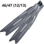 Cressi Gara Professional Free Dive LD Fins Silver - Blackhawk International