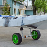 Blackhawk Adjustable Aluminum Scupper Kayak All-Terrain Wheels Cart - Blackhawk International