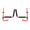 Blackhawk Heavy-Duty Wall-Mounted Kayak Storage Rack (Pair) - Blackhawk International