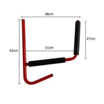 Blackhawk Heavy-Duty Wall-Mounted Kayak Storage Rack (Pair) - Blackhawk International