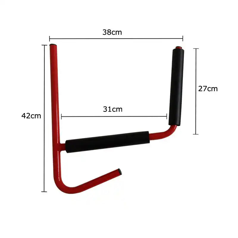 Blackhawk Heavy-Duty Wall-Mounted Kayak Storage Rack (Pair) - Blackhawk International