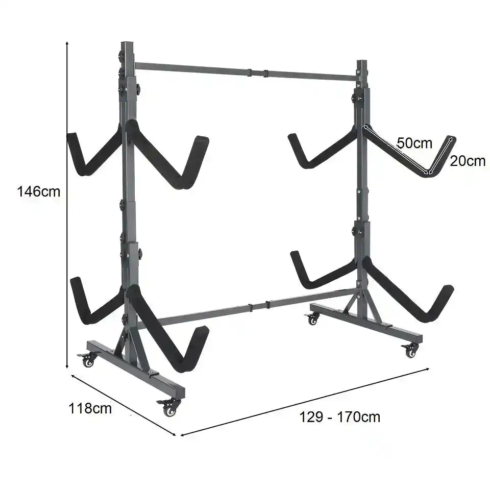 Blackhawk Kayak SUP Surfboard Display Storage Rack - Blackhawk International