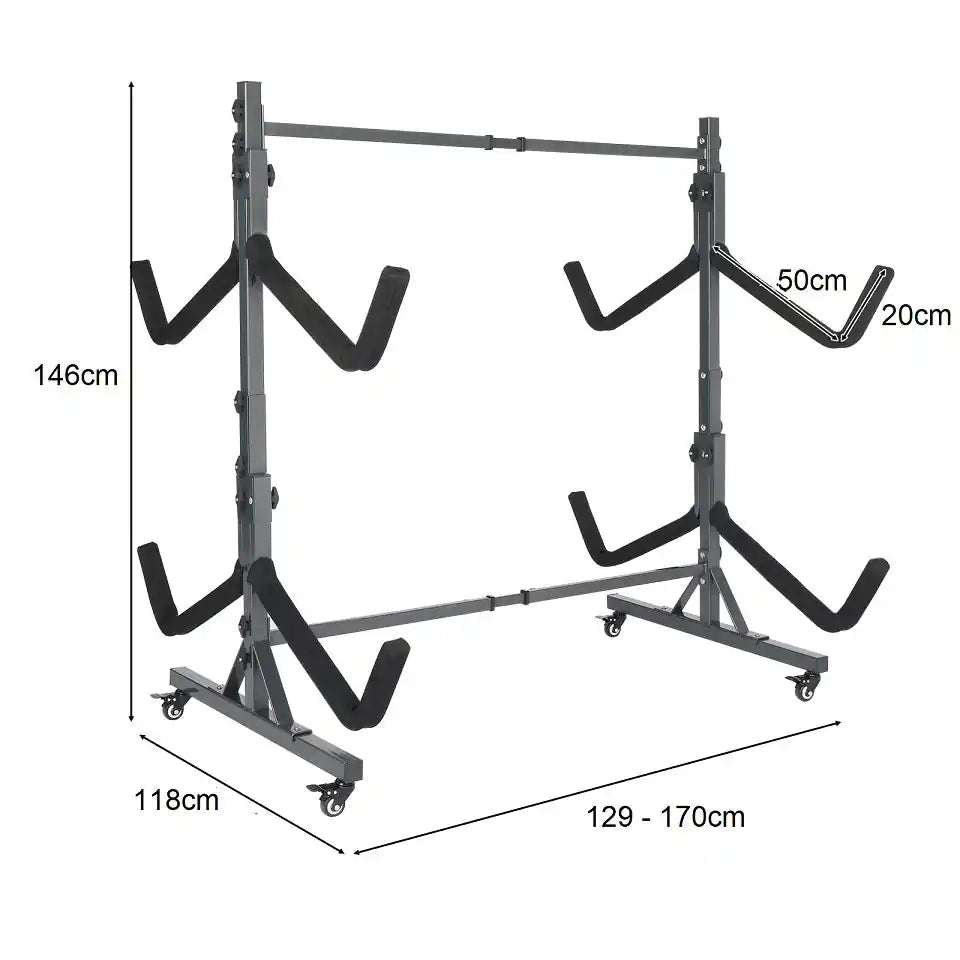 Blackhawk Kayak SUP Surfboard Display Storage Rack - Blackhawk International