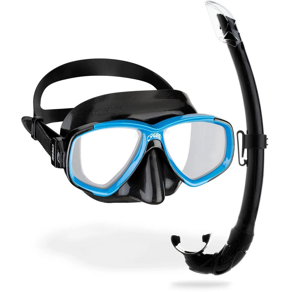 Cressi Perla Mask + Mexico Snorkel Set