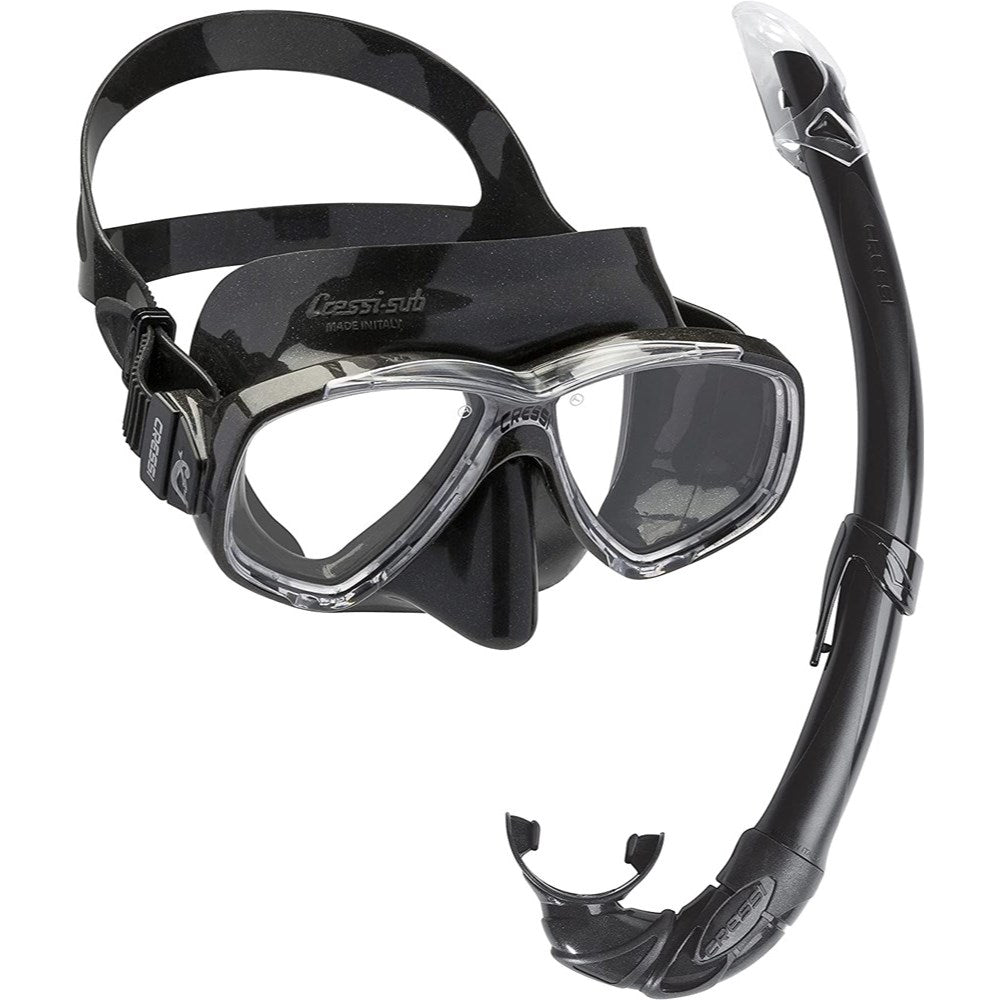 Cressi Perla Mask + Mexico Snorkel Set