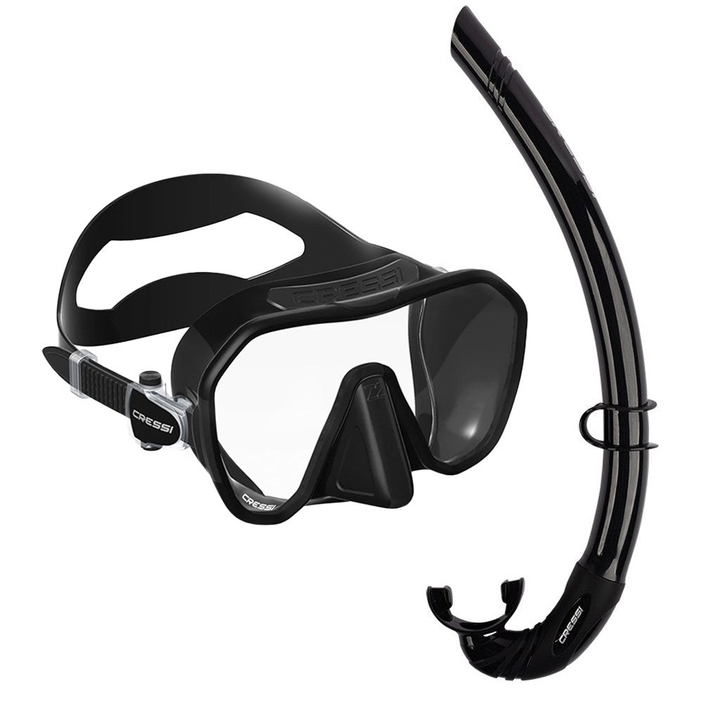 Cressi Z2 Mask + Corsica Free Snorkel Set