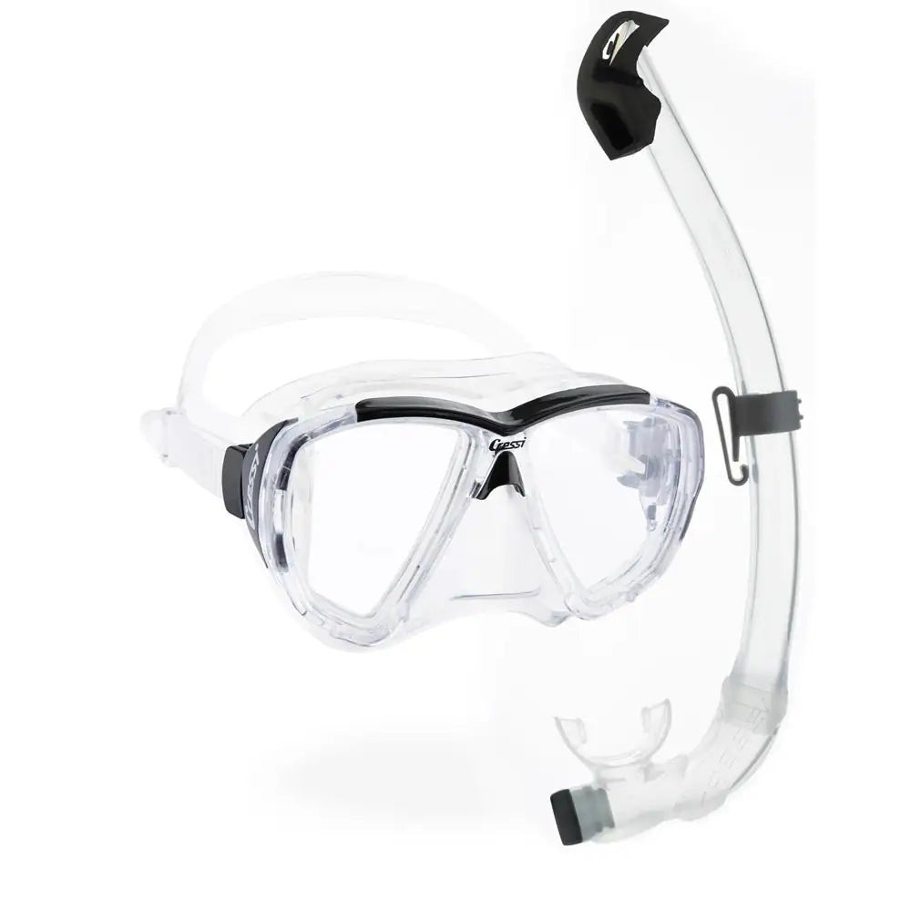Cressi Big Eyes + Seal MS Dry Snorkel Set - Blackhawk International