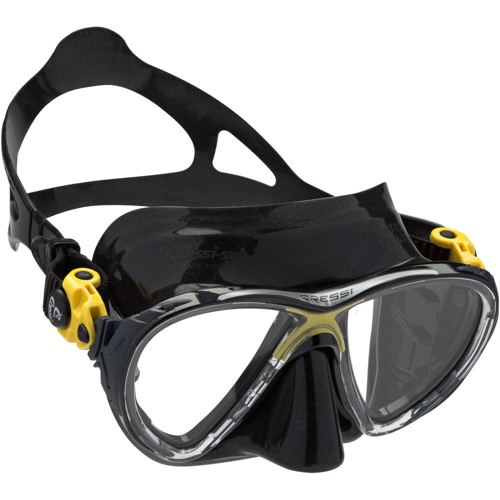 Cressi Big Eyes Evolution Diving Snorkeling Mask - Blackhawk International