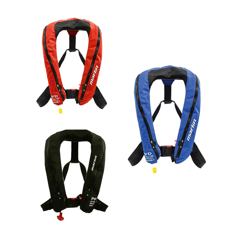 Marlin Adults' Inflatable 360D Manual L150 PFD