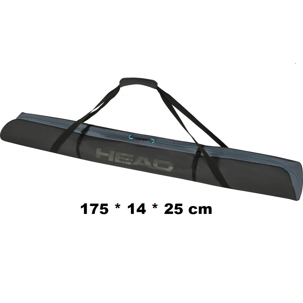 HEAD Single Skibag Black