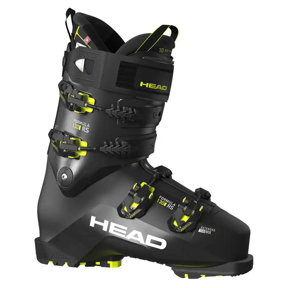 HEAD HIGH PERFORMANCE SKI BOOTS FORMULA RS 130 GW BLACK / YELLOW - Blackhawk International