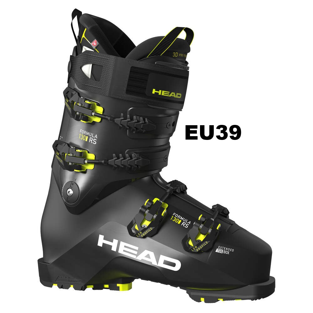 HEAD HIGH PERFORMANCE SKI BOOTS FORMULA RS 130 GW BLACK / YELLOW