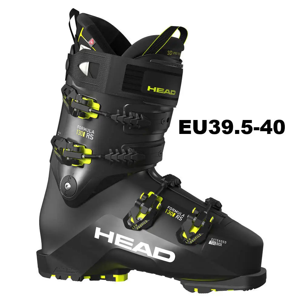HEAD HIGH PERFORMANCE SKI BOOTS FORMULA RS 130 GW BLACK / YELLOW - Blackhawk International
