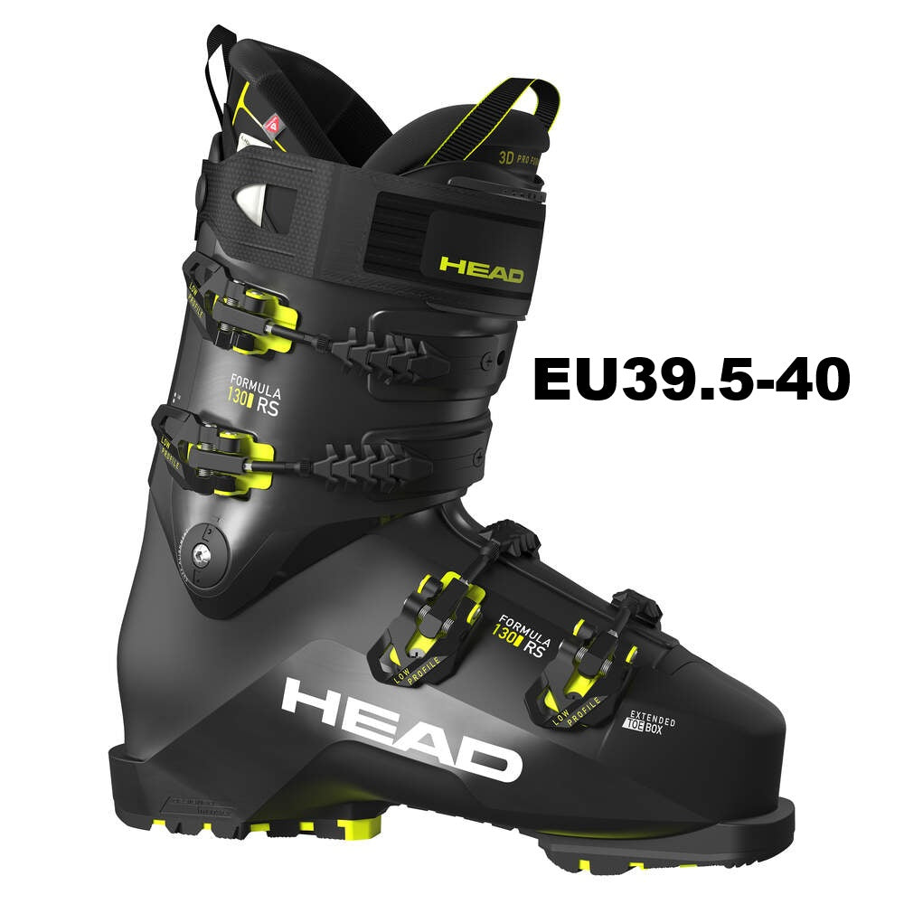 HEAD HIGH PERFORMANCE SKI BOOTS FORMULA RS 130 GW BLACK / YELLOW
