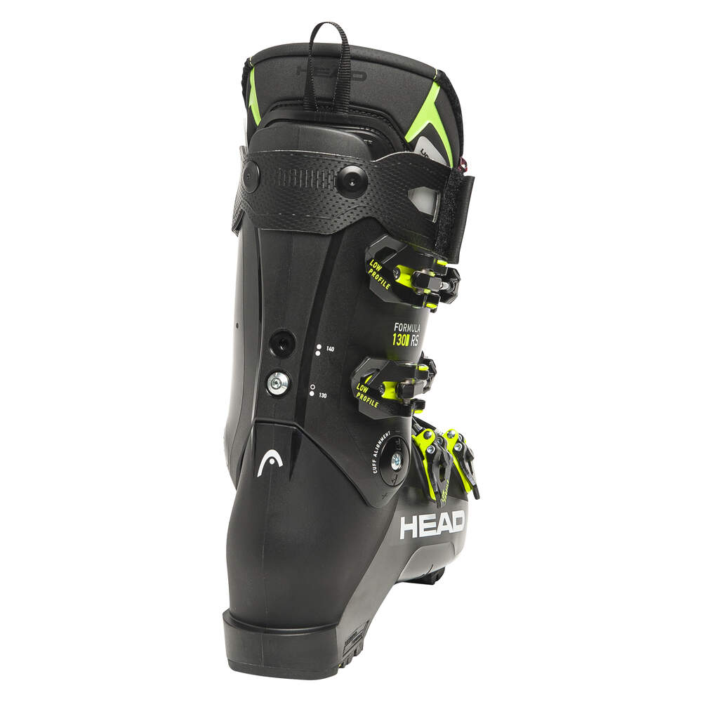 HEAD HIGH PERFORMANCE SKI BOOTS FORMULA RS 130 GW BLACK / YELLOW
