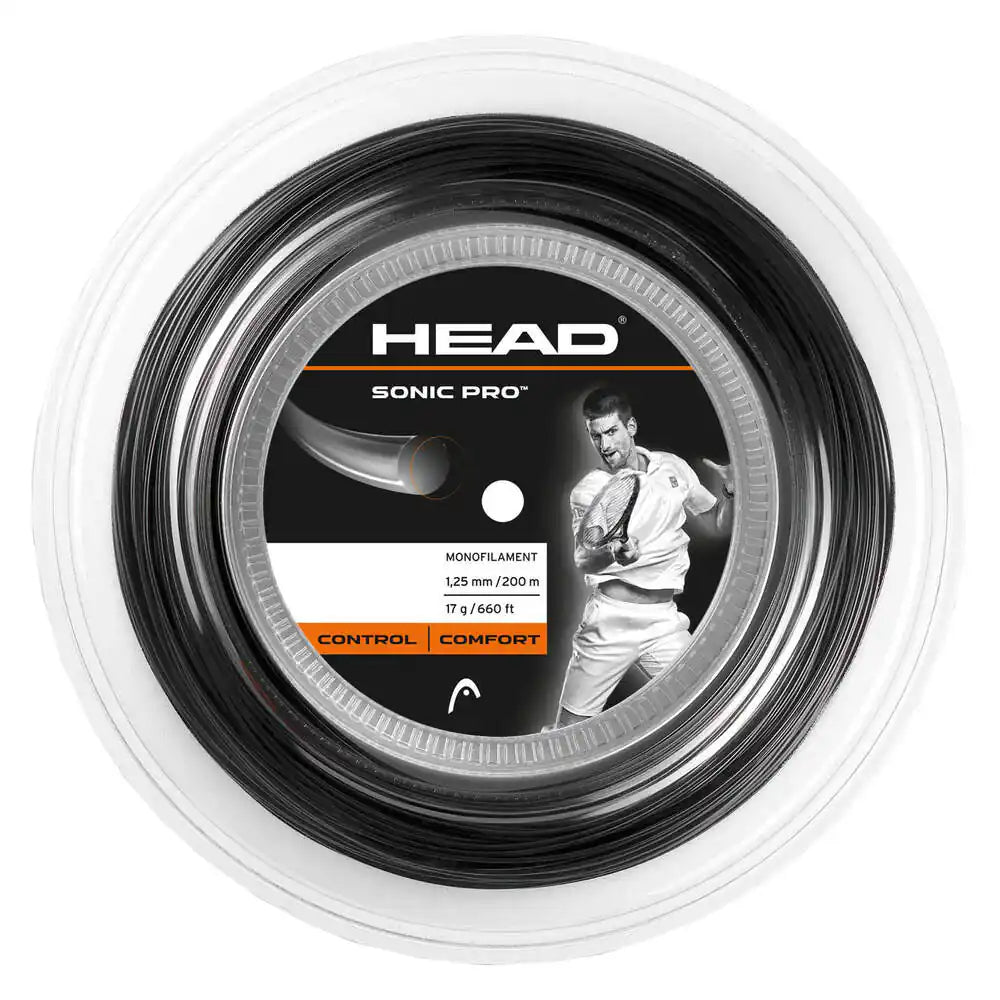 HEAD Sonic Pro™ 200m Tennis Strings Reel - Blackhawk International
