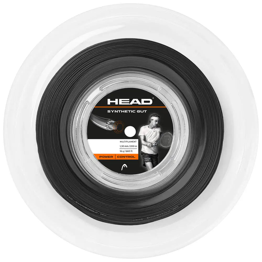 HEAD Synthetic Gut 200m Tennis Strings Reel - Blackhawk International