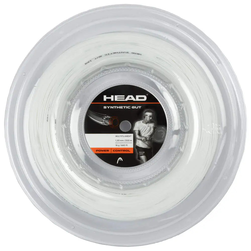 HEAD Synthetic Gut 200m Tennis Strings Reel - Blackhawk International