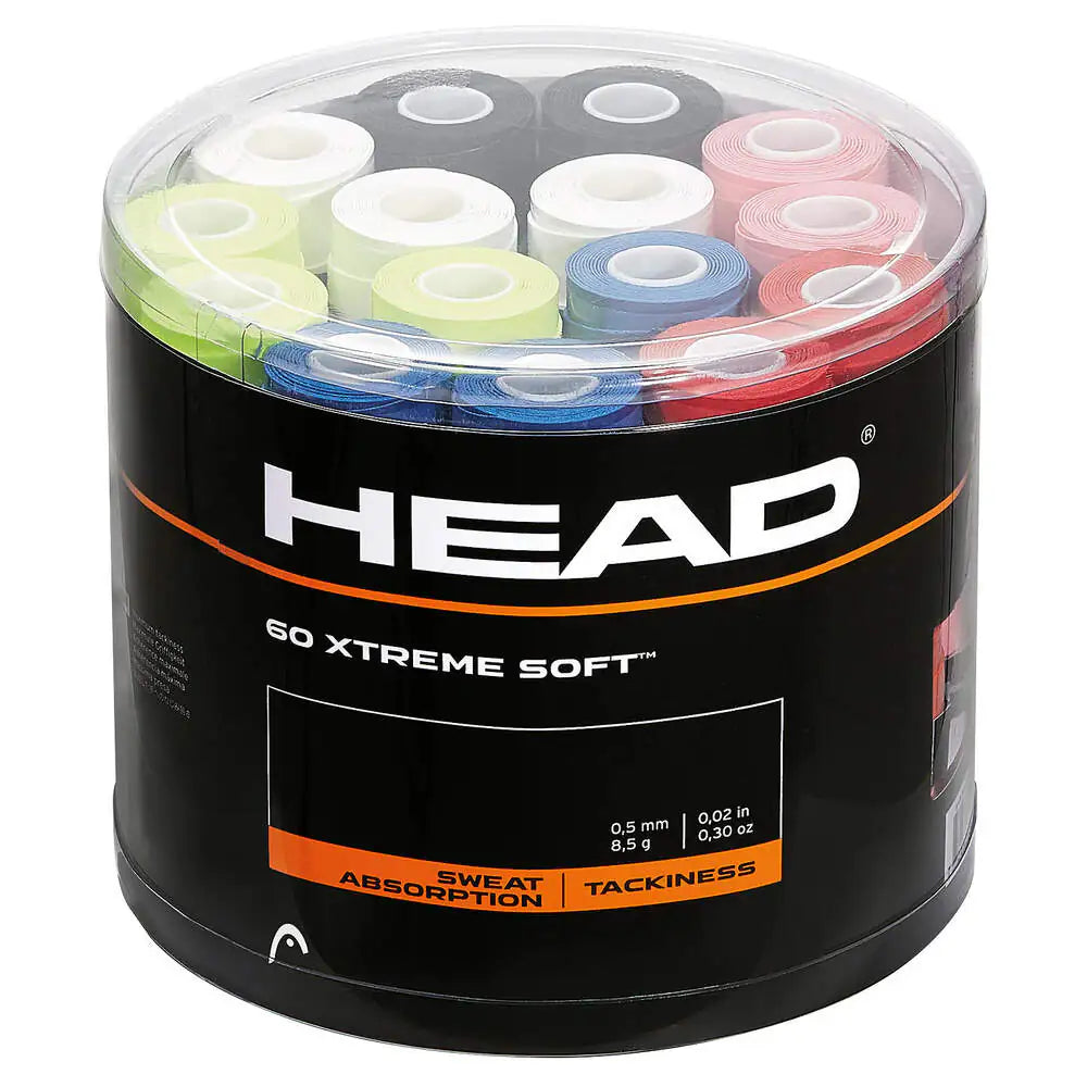 HEAD Xtremesoft™ 60 Tennis Overgrip - Blackhawk International