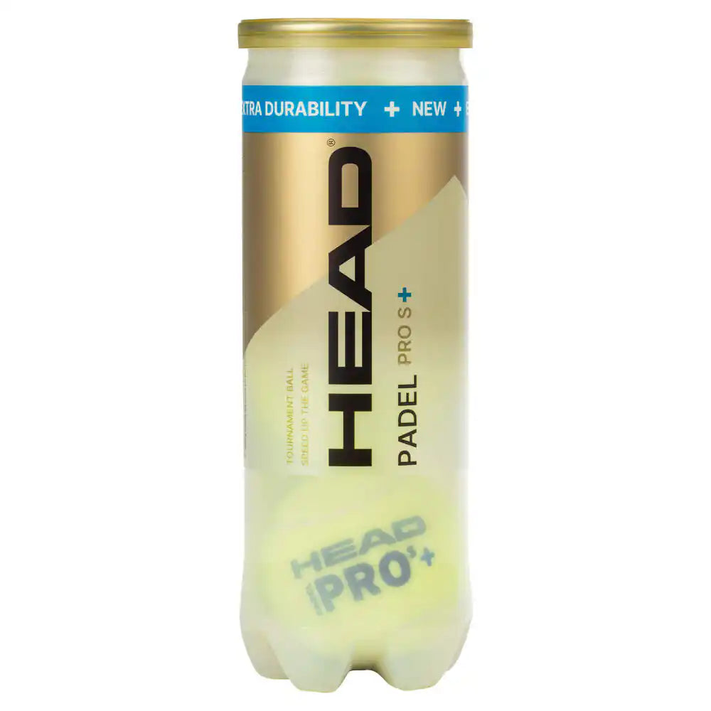 HEAD PRO S+ 3 Padel Balls 72 Balls - Blackhawk International