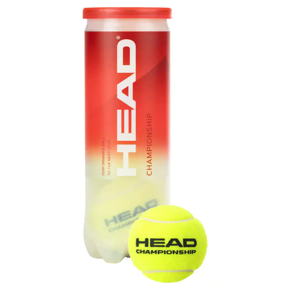 HEAD CHAMPIONSHIP 3 Tennis Balls - Box of 24 cans - Blackhawk International