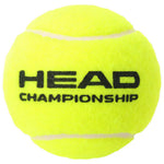 HEAD CHAMPIONSHIP 3 Tennis Balls - Box of 24 cans - Blackhawk International