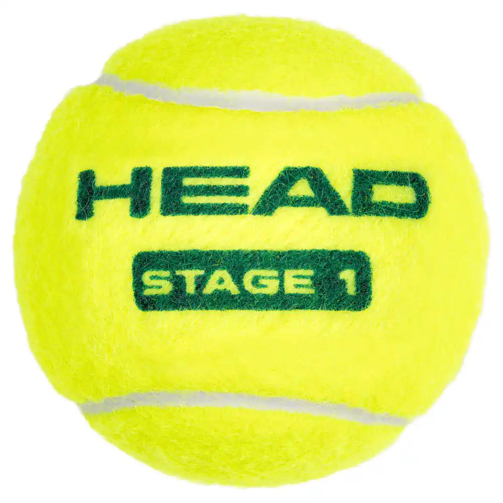 HEAD STAGE 1 GREEN Tennis Balls - 72 Balls - Blackhawk International