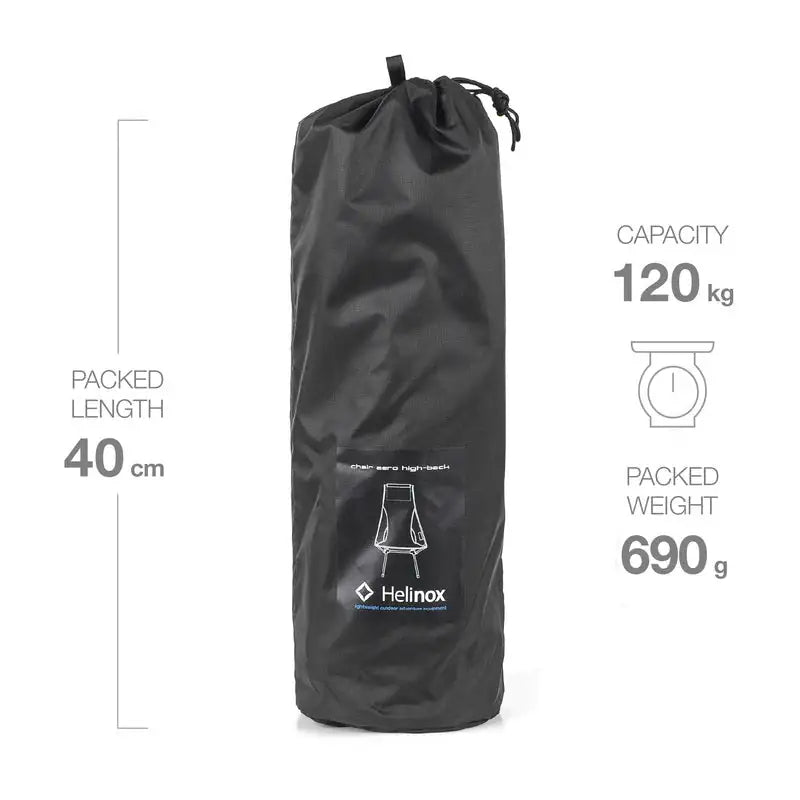 Helinox Chair Zero Highback - Blackhawk International