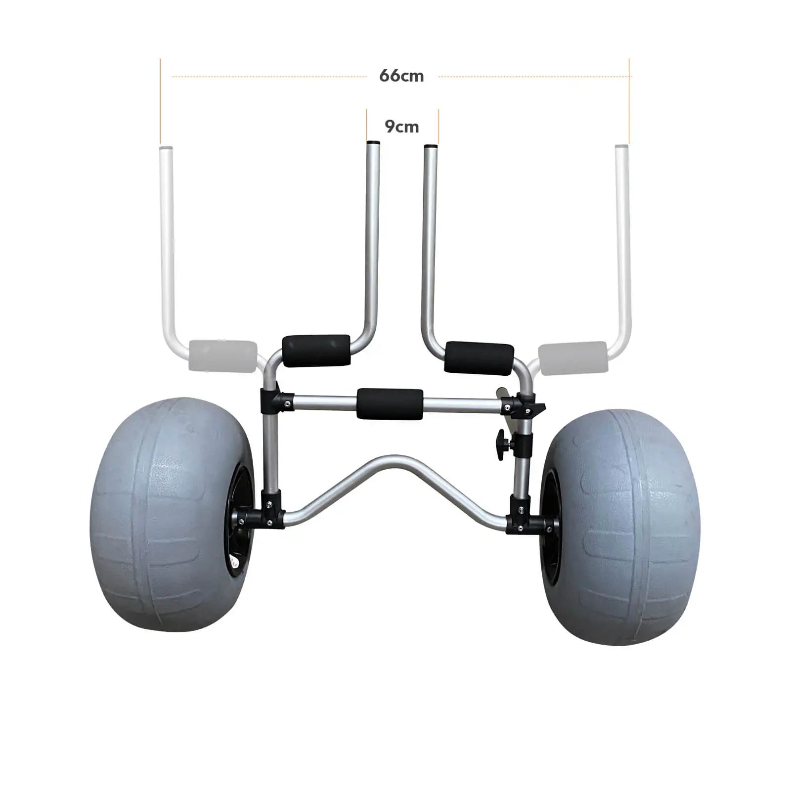 Scupper Holes Beach Wheels Kayak Trolley - Blackhawk International