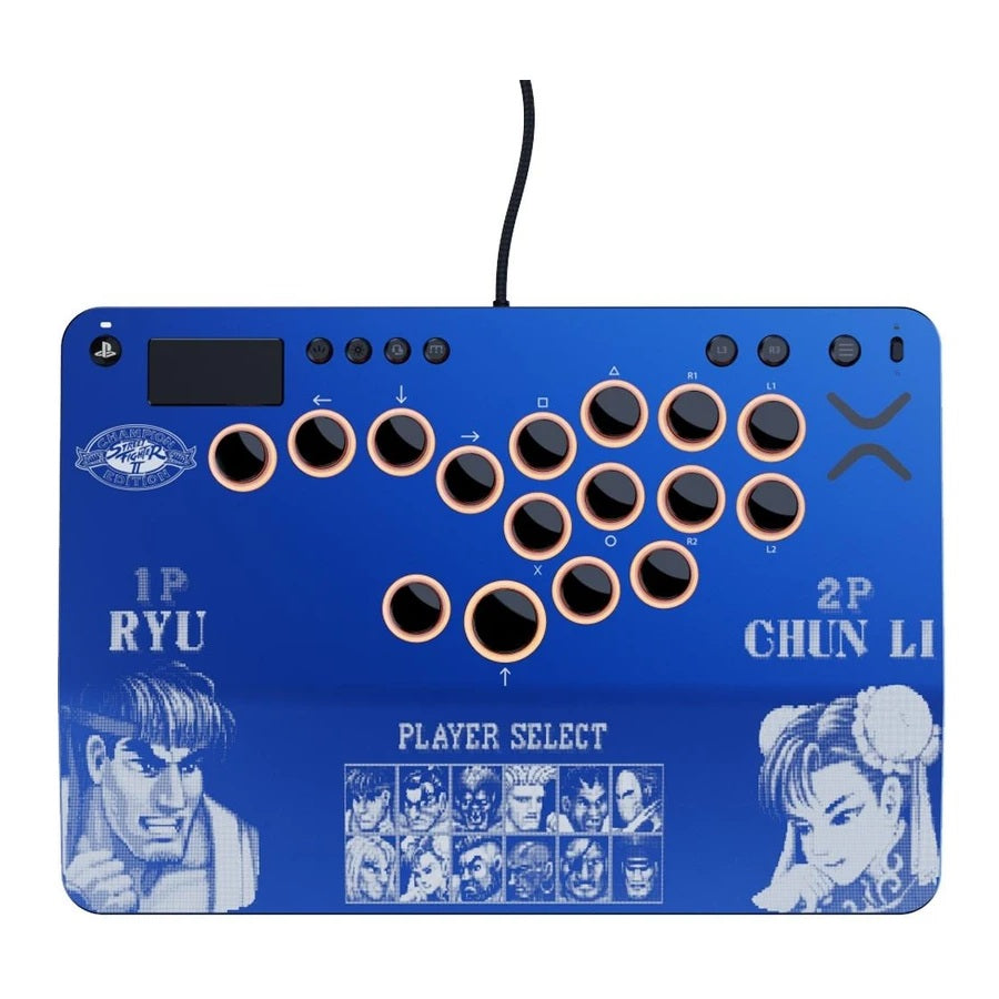 Turtle Beach Victrix Pro KO Fight Stick PS Street Fighter II Champion Edition