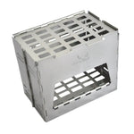 Winnerwell Backpack Stove + Table Board+Bottom Tray Stainless Steel - Blackhawk International