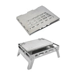 Winnerwell Backpack Stove + Table Board+Bottom Tray Stainless Steel - Blackhawk International