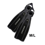 Cressi Pro Light Fins Black - Blackhawk International