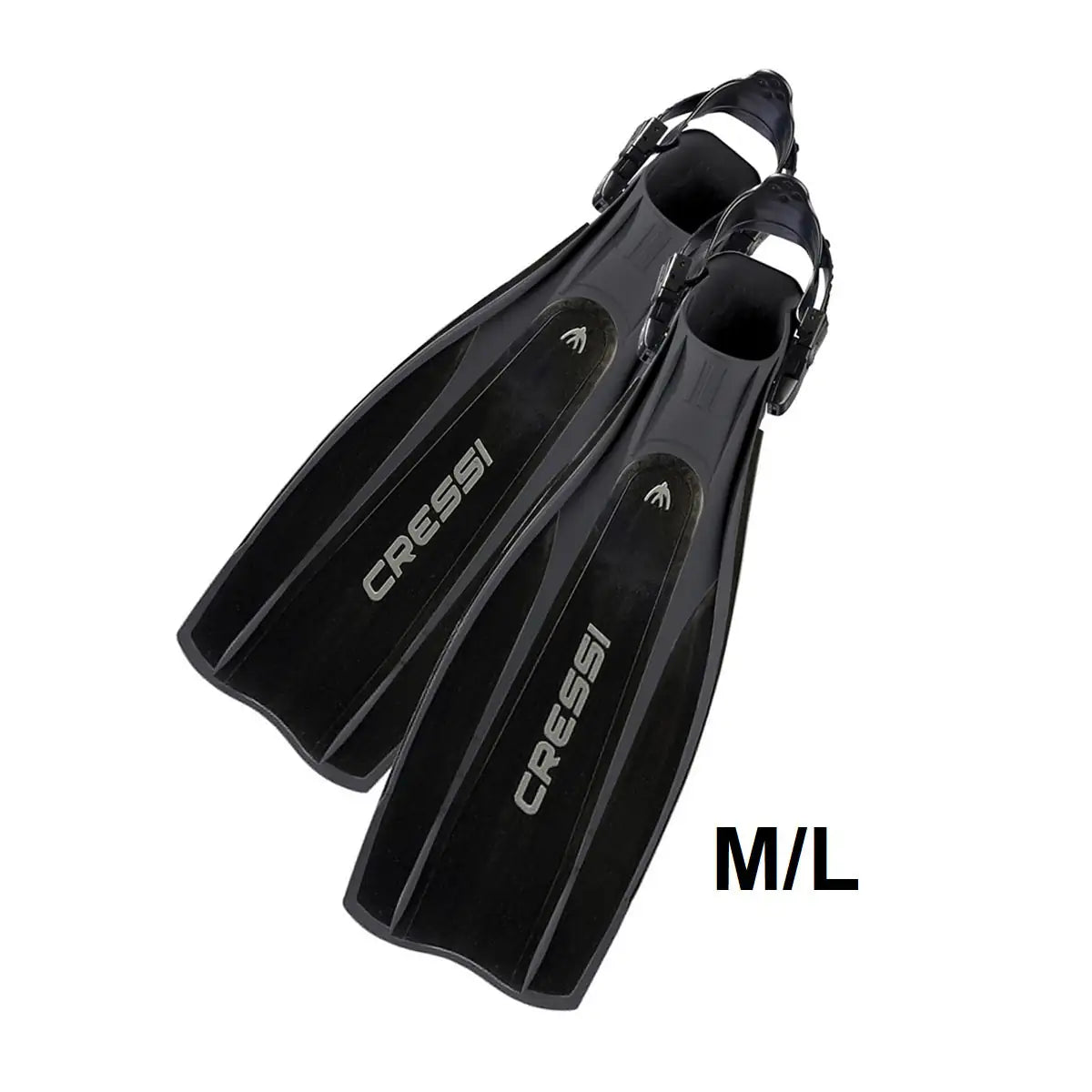 Cressi Pro Light Fins Black - Blackhawk International