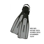 Cressi Pro Light Fins Silver - Blackhawk International
