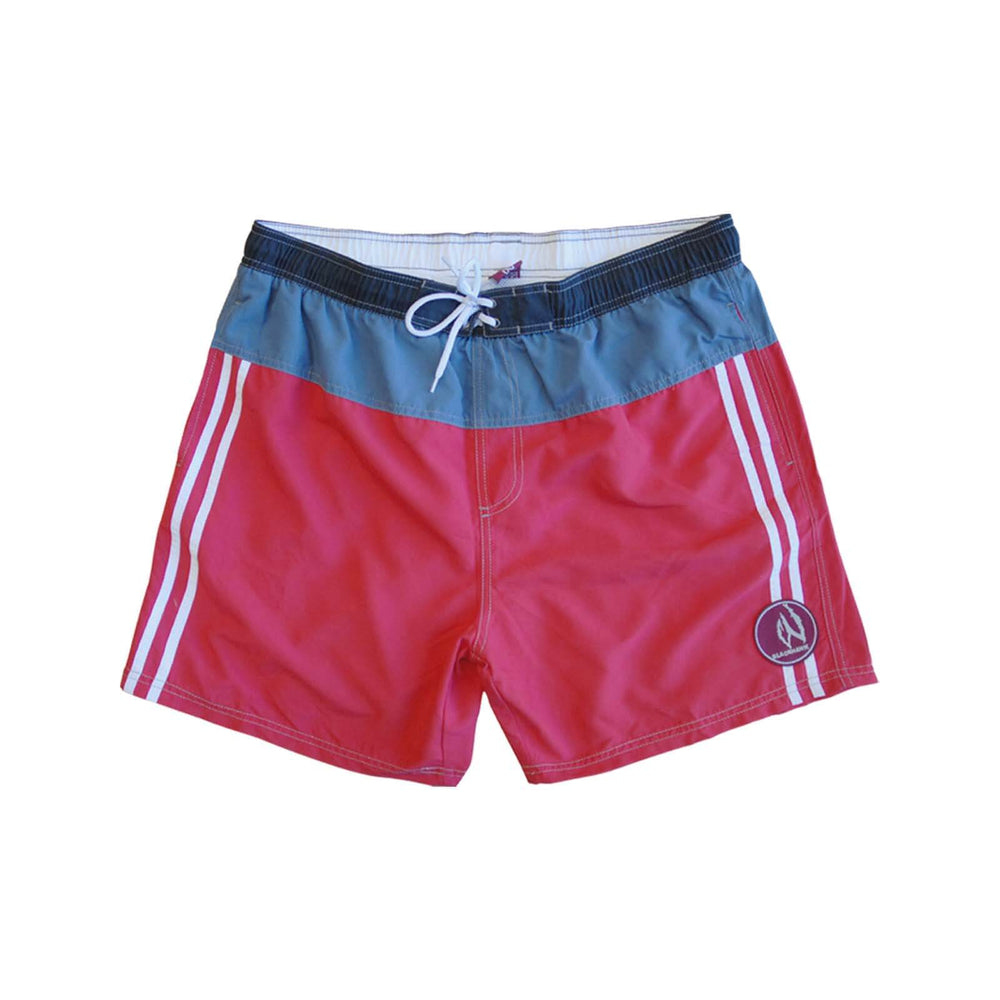 Mens Swim Beach Shorts Red/Blue BHACAPBS1 - Blackhawk International