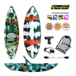 Kingfisher Motorized Fishing Kayak Jungle - Blackhawk International