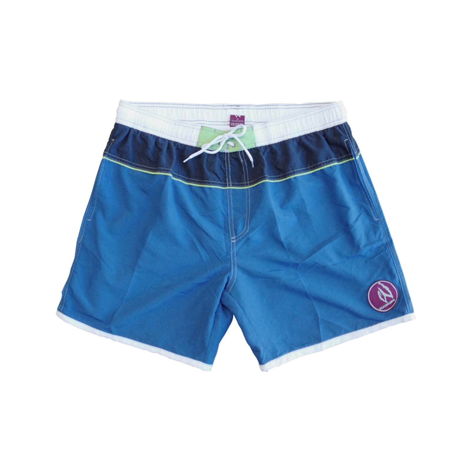 Mens Swim Beach Shorts Blue/Black BHACAPBS5 - Blackhawk International